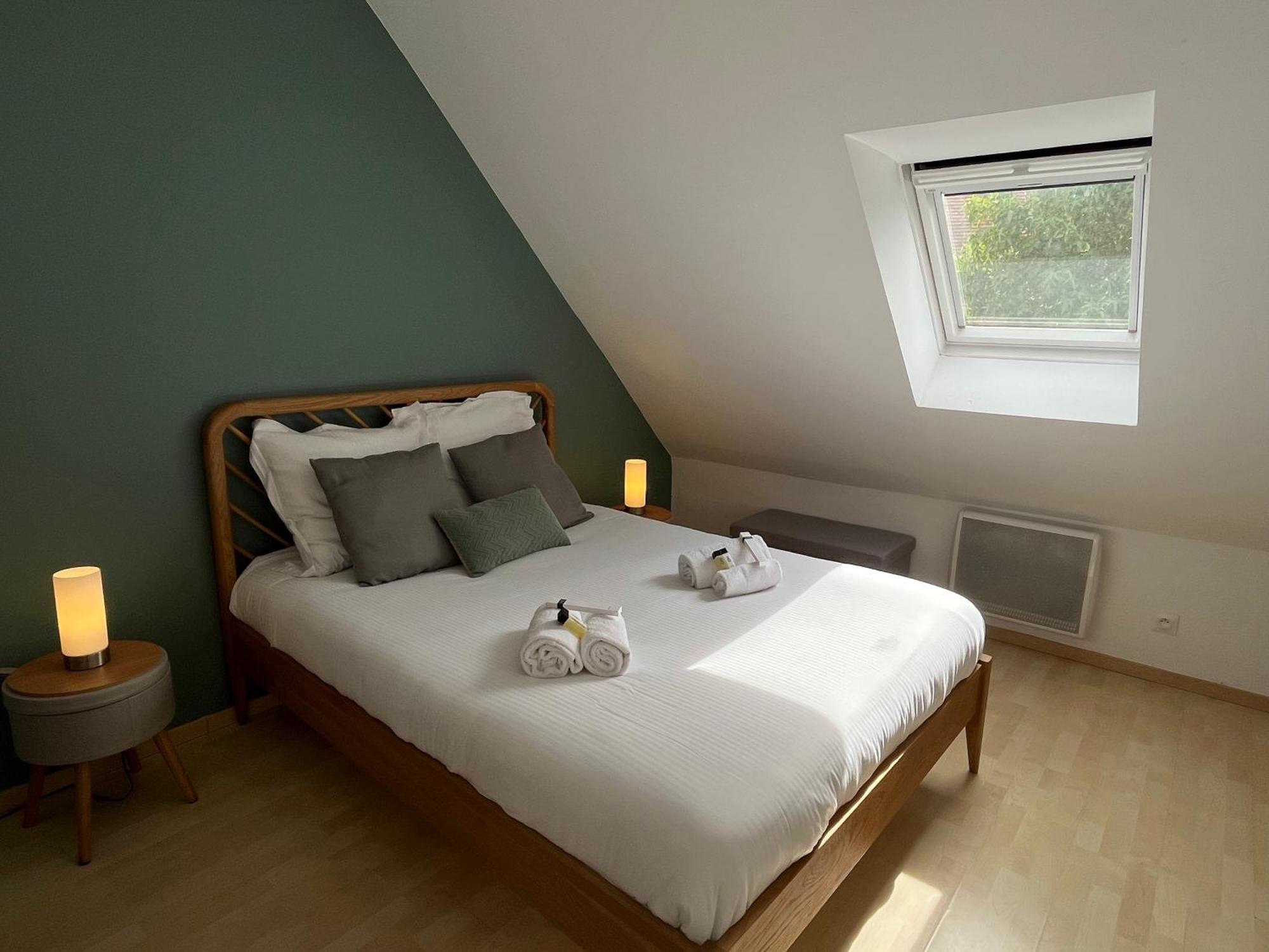 Maison Calme Avec Terrasse - Calypso Ouistreham Extérieur photo
